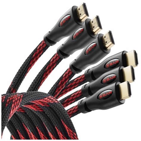 10 Feet High Speed 4k Hdmi Cables 3 Pack 10 Feet Fred Meyer