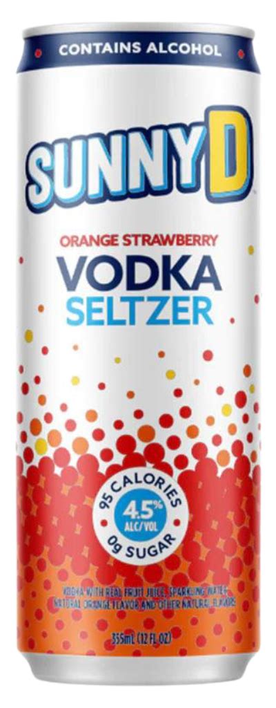 Sunnyd Vodka Seltzer Strawberry Orange Review