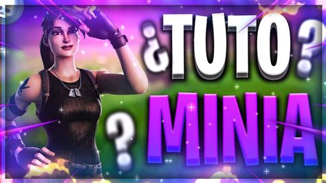 Comment Faire Une Minia Tuto Minia Youtube