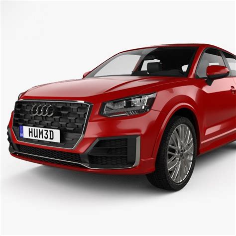 Audi Q2 S-Line with HQ interior 2017 3D Model $399 - .3ds .c4d .fbx ...