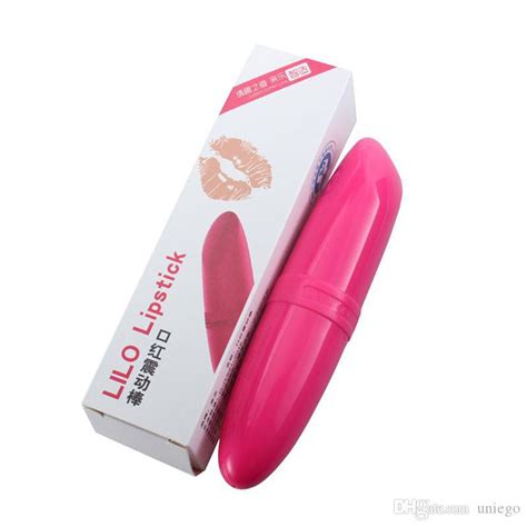 Mini Vibrador Em Formato De Batom Lilo Lipstick Sexy Shop Shopee Brasil