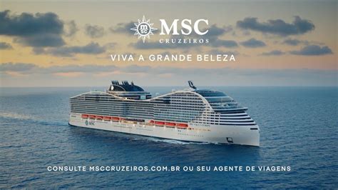 MSC Cruzeiros lança a nova campanha global Viva a grande beleza veja