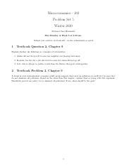 W20 PSET 5 Questions Only Pdf Microeconomics 202 Problem Set 5