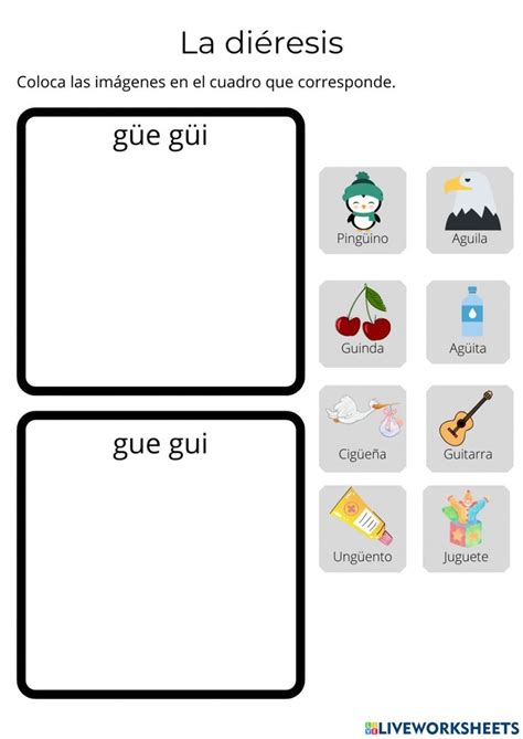 Gue Gui G E G I Interactive Worksheet