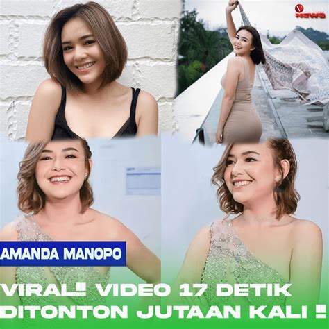 Viral Video Amanda Manopo 17 Detik Di Tonton Jutaan Kali Verona Pictures