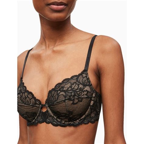 Calvin Klein Seductive Comfort Lace Unlined Bra