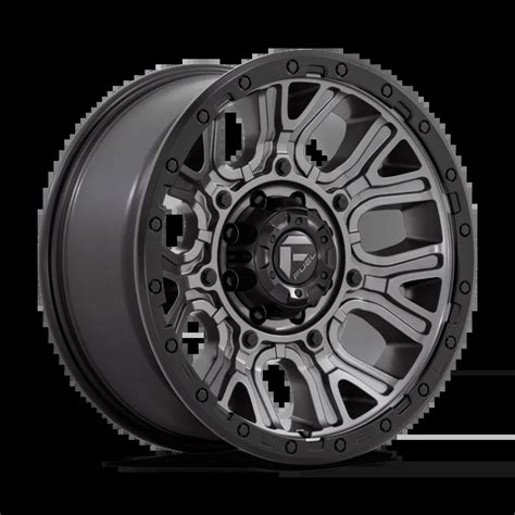 D82520901850 20x9 8x180 1 Offset Fuel Rims D825 Traction Matte