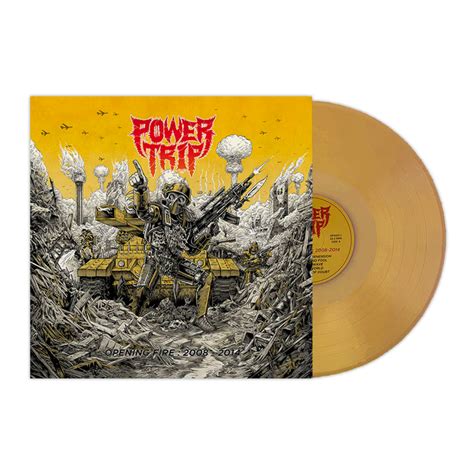 Power Trip Opening Fire 2008 2014 Lp Imprint Merch