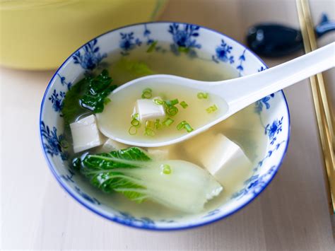 Bok Choy Miso Soup Earth To Veg