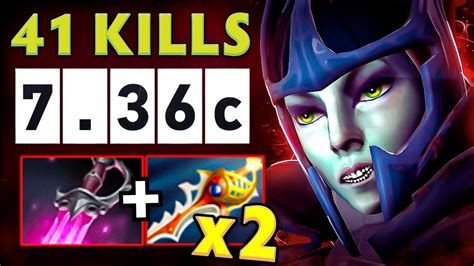 41Kills Phantom Assassin One Shot Critx2 Divine Rapiers Khanda Mega