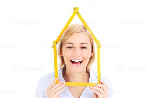 woman  home shape  stock photo  vecteezy