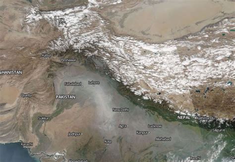 The Smog In India Is So Bad Right Now You Can See It From Space