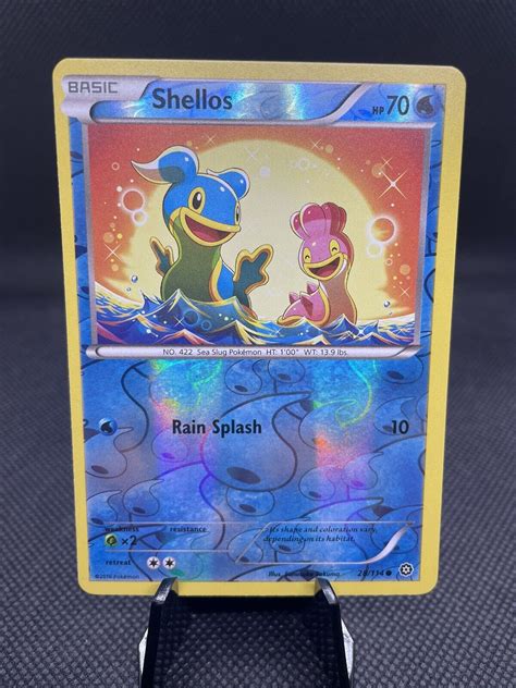 Pok Mon Tcg Shellos Steam Siege Reverse Holo Common For Sale