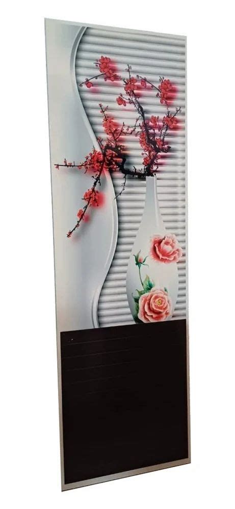 Hinged Glossy Digital Printed Pvc Door For Exterior At Piece In