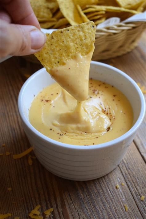 Nacho Cheese Dip Julias Cuisine