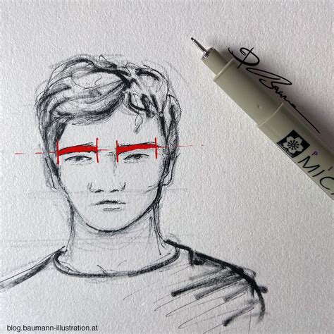 How To Draw A Male Face From The Side