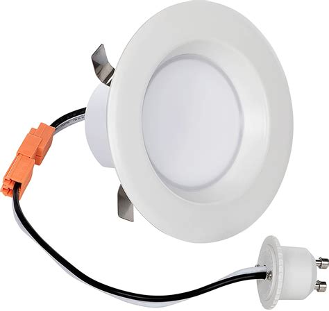 3 Inch LED Downlight Retrofit GU10 Base 8 Watt 50W Cool White 4000K