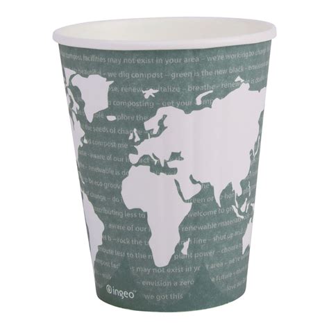 Buy Eco Products Renewable Compostable Insulated Hot Cups 12oz Case Of 600 EP BNHC12 WD