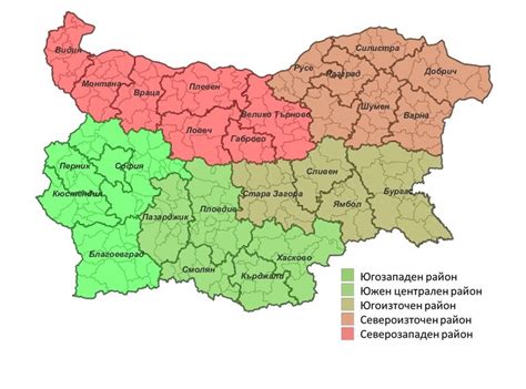 Регионалното министерство предлага промени в обхвата на районите за ...