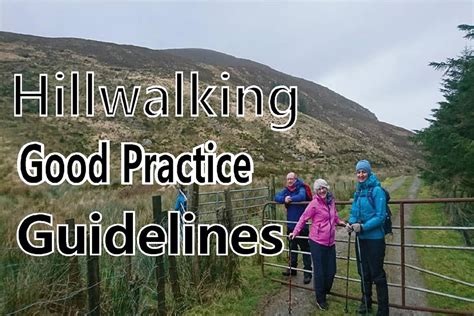 Hillwalking Good Practice