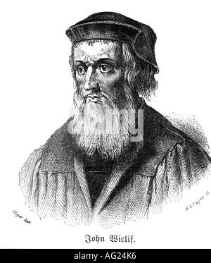 JOHN WYCLIFFE C 1320 1384 English Theologian And Bible Translator In