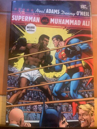 DC Comics SUPERMAN VS MUHAMMAD ALI DELUXE EDITION HC Neal Adams