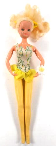 Vintage Creata Doll 1982 Yellow Flower Princess Ballerina W Tutu Ebay