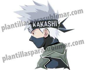 Kakashi Naruto Vector Png Plantillas Para Sublimar