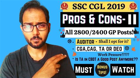 Ssc Cgl Ssc Chsl Pros Cons Part Ii Bonus Tips 12780 Hot Sex Picture