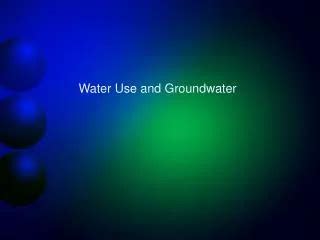 Ppt Groundwater And Surface Water In A Watershed Powerpoint