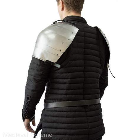 Buhurt 5 Segmented Pauldrons • Medieval Extreme