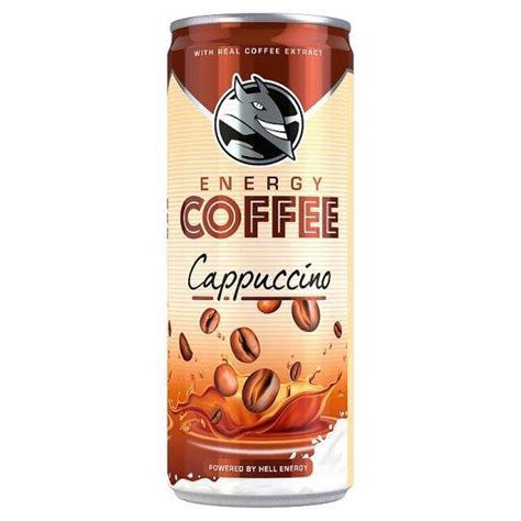 Купити HELL холодна кава з молоком Energy Coffee Cappuccino ціна 47