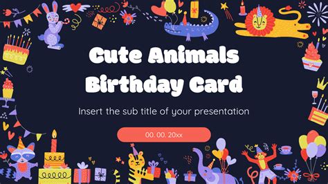 Animals - Free Powerpoint templates and Google Slides themes