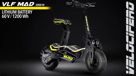 Velocifero MAD 2000w Electric Scooter Velocifero UK