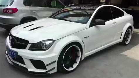 Black Series Body Kit For W204 C63 Coupe Amg C200 C250 C300 2007 2014