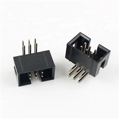 Customize Design Box Header Connector Pitch 2 54mm 2x3 Position 6 Pin