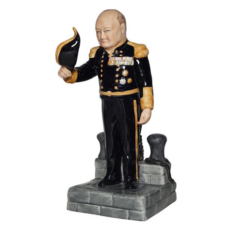 Winston Churchill Prototype Lidded Cigar Jar 2014 (Dark blue suit ...