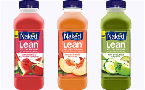 Pepsicos Naked Juice Releases Lower Sugar Smoothie Range Foodbev Media