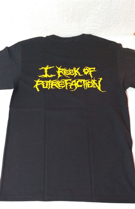 Carcass Reek Of Putrefaction T Shirt Death Metal Napalm Death Terrorizer Exhumed Ebay