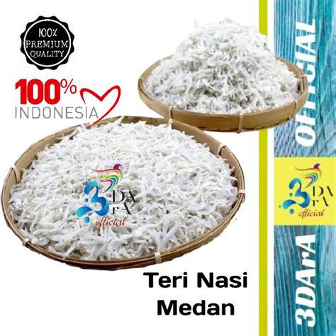 Jual Teri Medan Gr Ikan Teri Nasi Medan Teri Putih Kualitas Premium