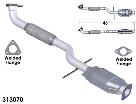 EPA Catalytic Converter Pipe Fits 2002 2005 Hyundai Sonata 2 4L L4