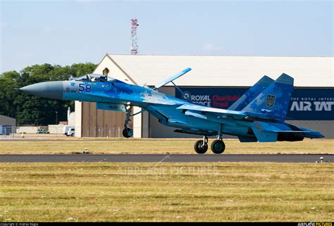 Ukraine Air Force Sukhoi Su P At Fairford Photo Id