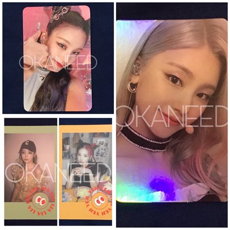 Jual Official Itzy Yeji Lia Photocard Pc Not Shy Withfans Holo And Cil Crazy In Love Hello82 Usa