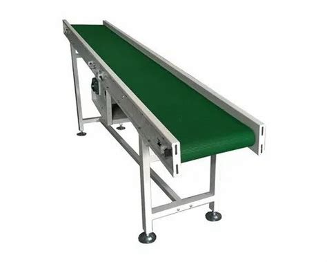 Mhe Serve Mild Steel Belt Conveyors Capacity 1 50 Kg Per Feet Material Handling Capacity 50