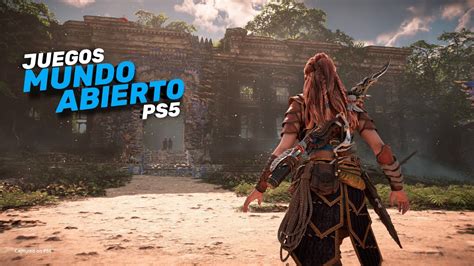 🔵 15 Mejores Juegos Mundo Abierto En Ps5 🎮 Youtube