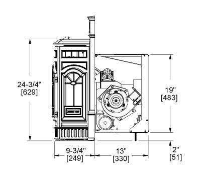 Quadra Fire Castile Pellet Insert Hearth And Home Distributors Of