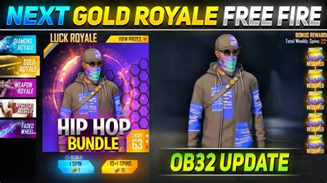 Next Gold Royale Free Fire Confirm Next Gold Royale Bundle