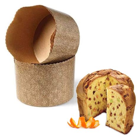 Pz Stampi Per Cottura Panettone Alto In Carta Da Gr