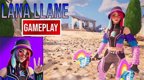 New Lana Llane Skin Gameplay February 2024 Crew Fortnite Battle