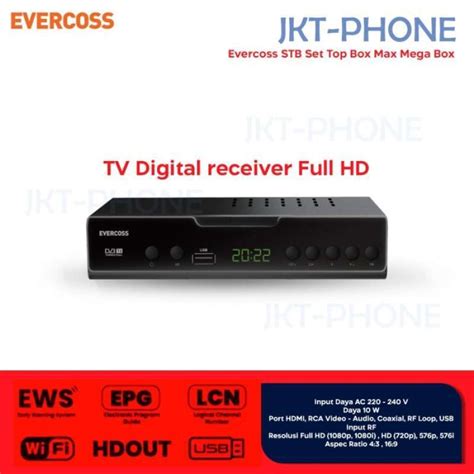 Promo Stb Cbm Set Top Box Cbm Tv Digital Cbm 81t H Dvb T2 Resmi Stb